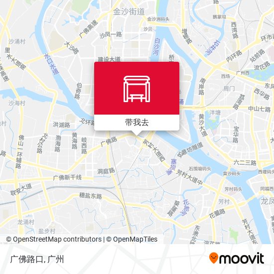 广佛路口地图