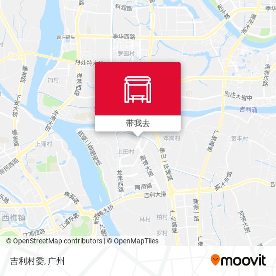 吉利村委地图