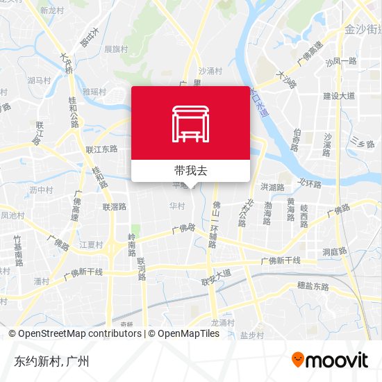 东约新村地图