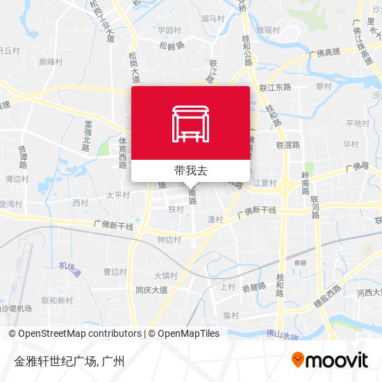 金雅轩世纪广场地图