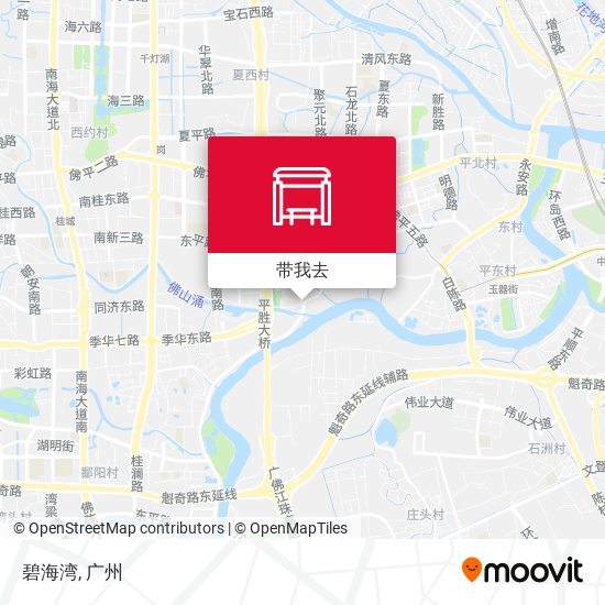 碧海湾地图