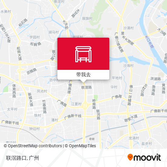 联滘路口地图