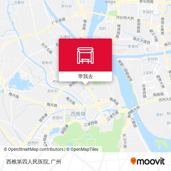 西樵第四人民医院地图