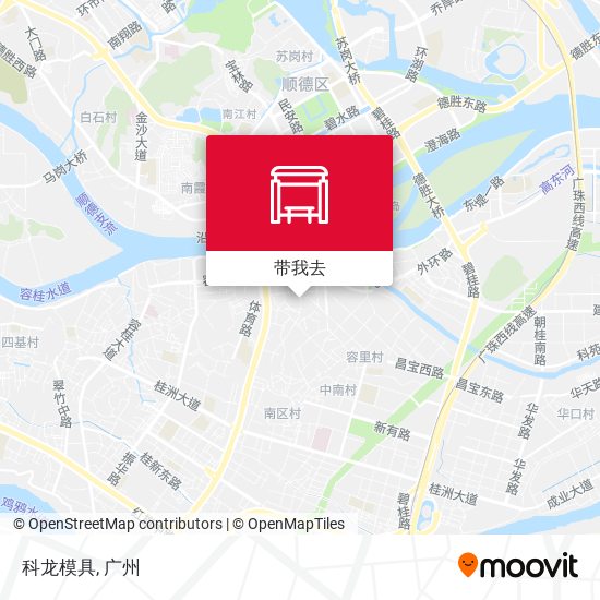 科龙模具地图