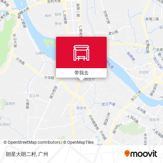 朗星大朗二村地图