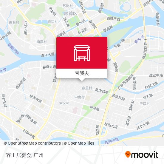 容里居委会地图