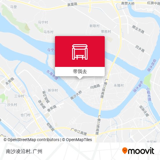 南沙凌沿村地图