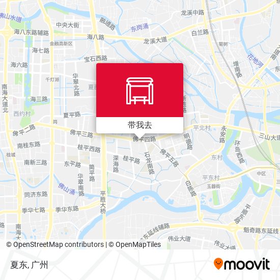 夏东地图