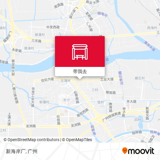 新海岸厂地图