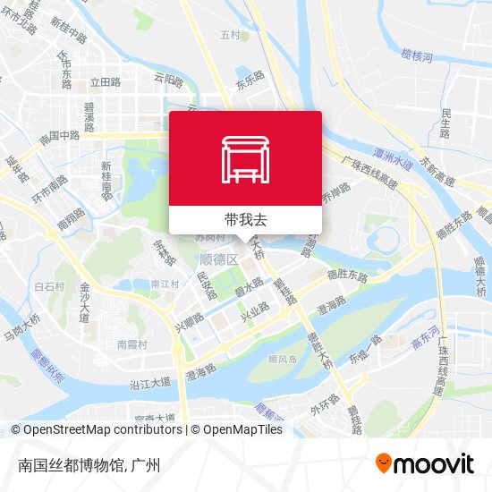 南国丝都博物馆地图