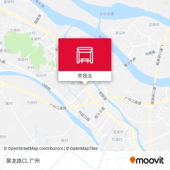 聚龙路口地图