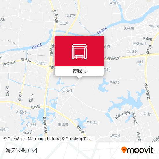 海天味业地图