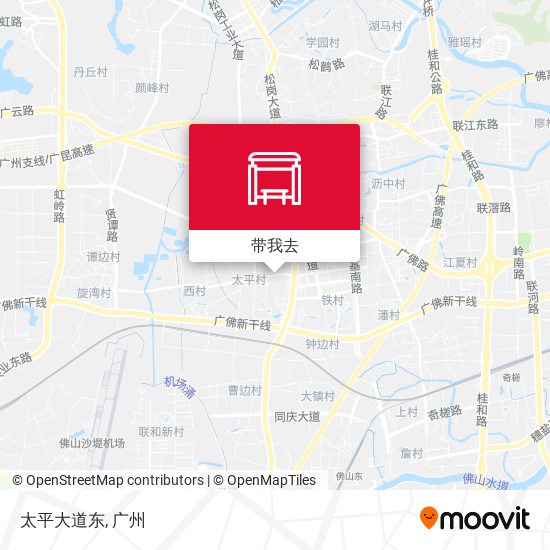 太平大道东地图