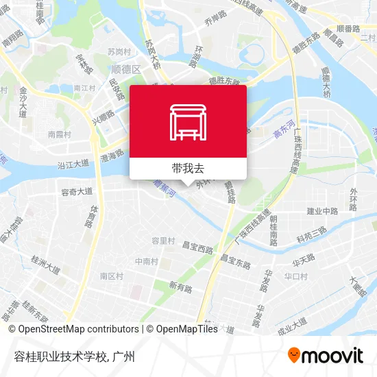 容桂职业技术学校地图