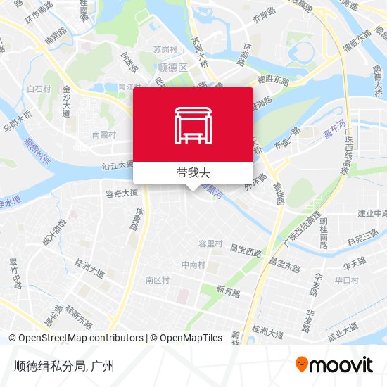 顺德缉私分局地图