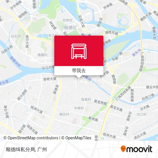 顺德缉私分局地图