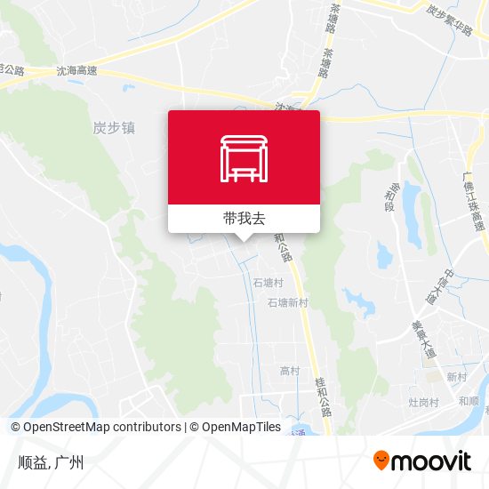 顺益地图