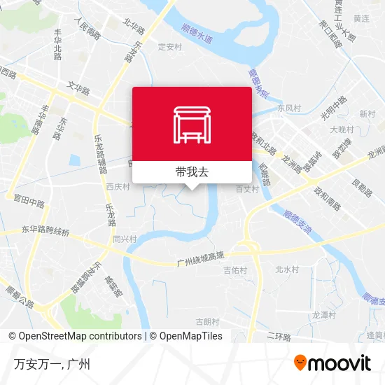 万安万一地图