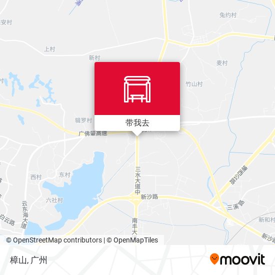 樟山地图