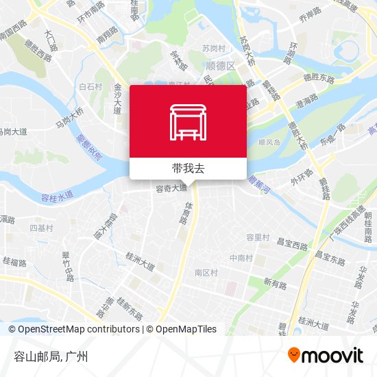 容山邮局地图