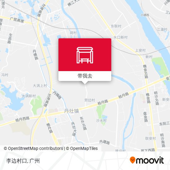 李边村口地图
