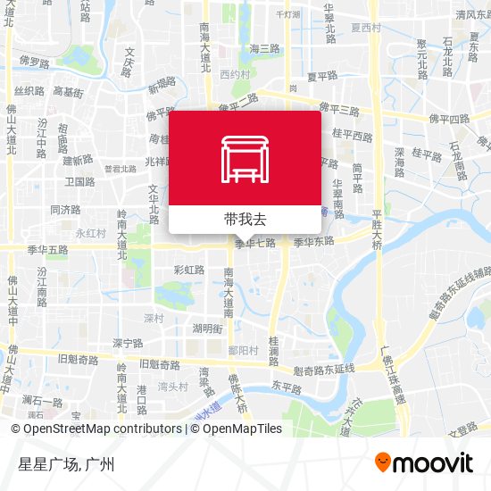 星星广场地图