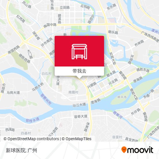 新球医院地图