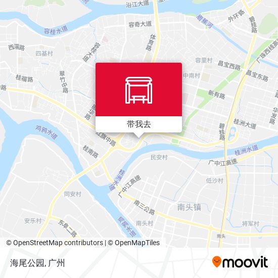 海尾公园地图