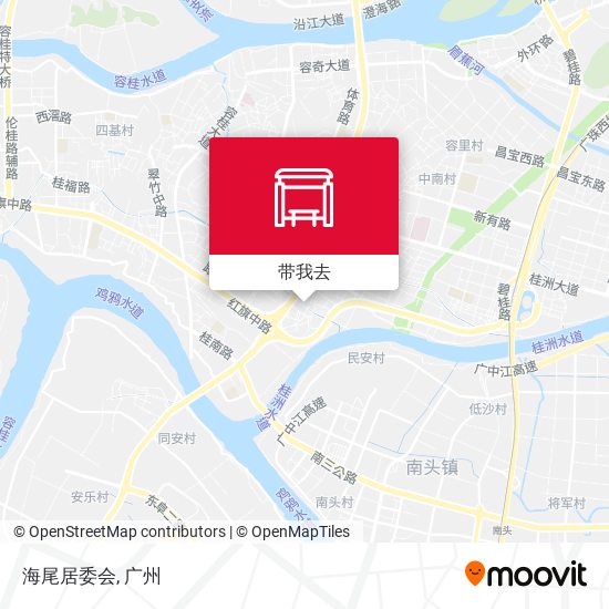 海尾居委会地图