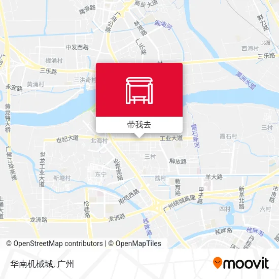 华南机械城地图