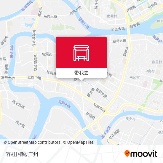 容桂国税地图