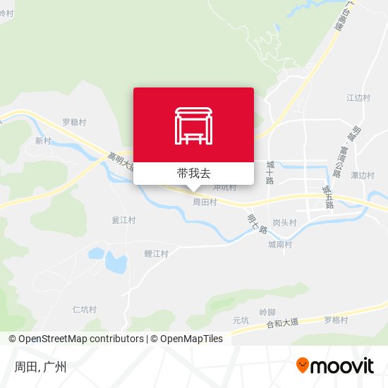 周田地图