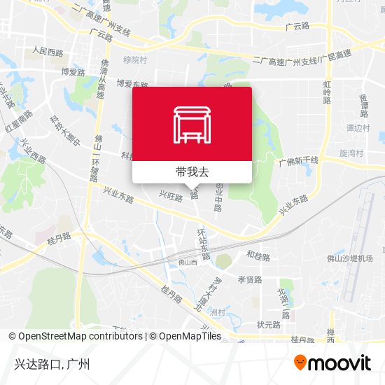 兴达路口地图