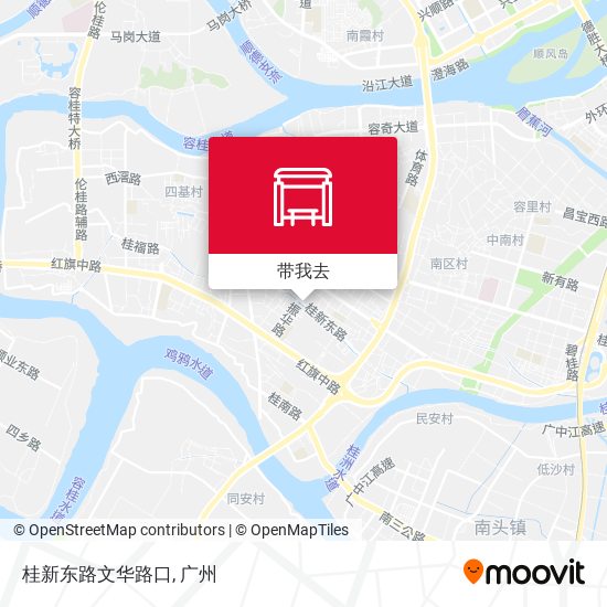 桂新东路文华路口地图