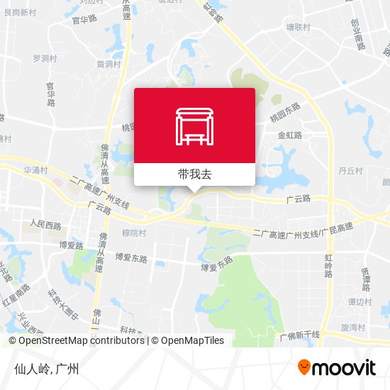 仙人岭地图