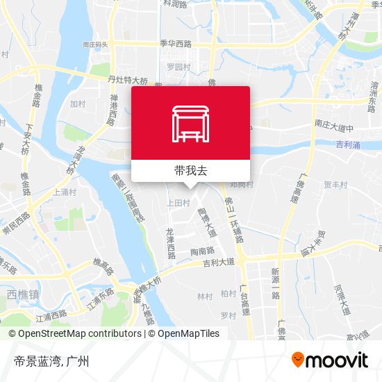 帝景蓝湾地图
