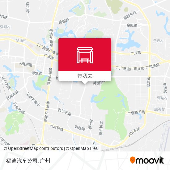 福迪汽车公司地图