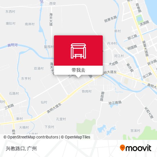 兴教路口地图