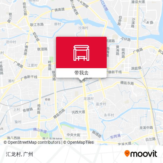 汇龙村地图