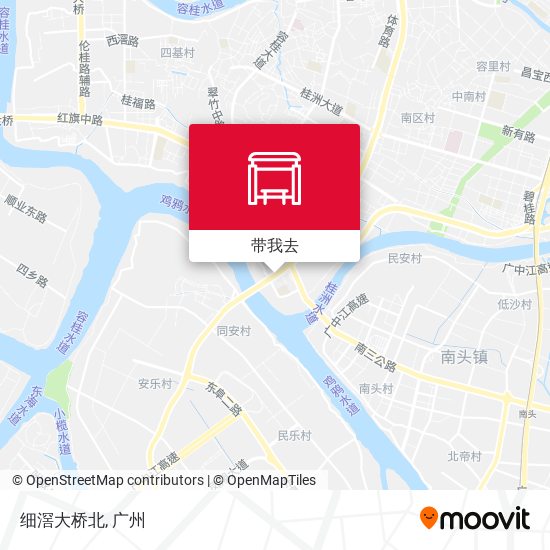 细滘大桥北地图
