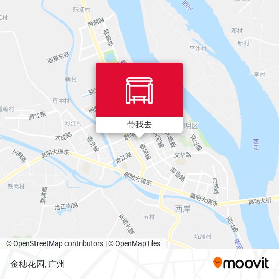 金穗花园地图