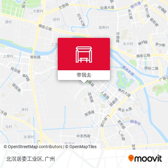 北滘居委工业区地图