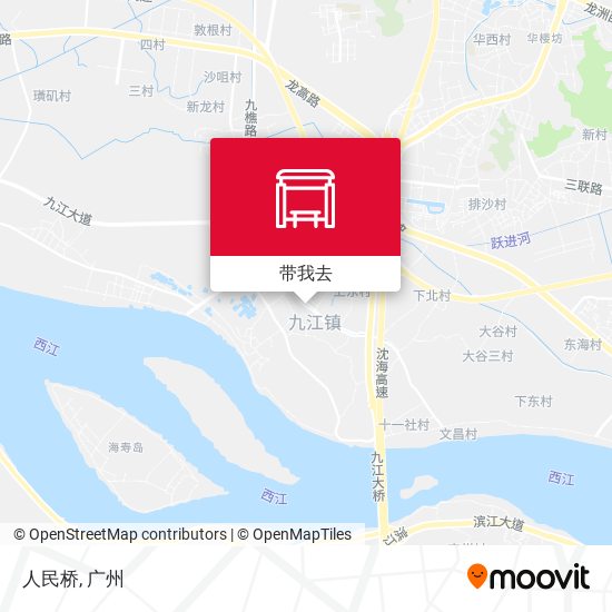 人民桥地图