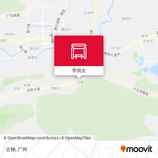 古柳地图