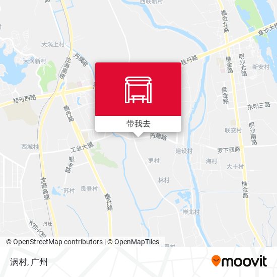 涡村地图