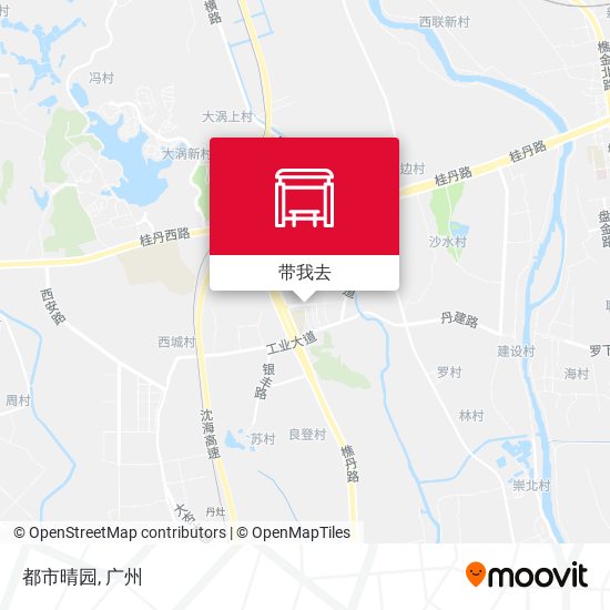 都市晴园地图