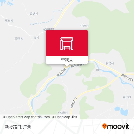 新圩路口地图