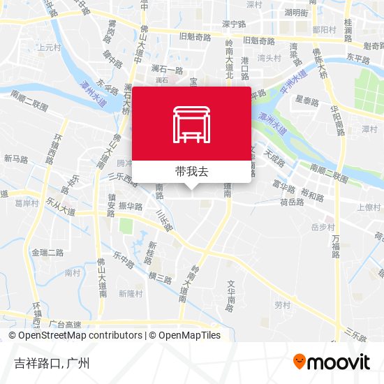 吉祥路口地图