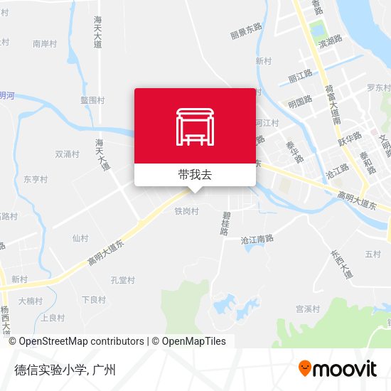 德信实验小学地图