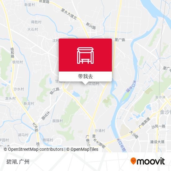 碧湖地图